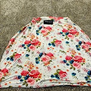 Milk snob car seat cover/ nursing cover, high chair cover